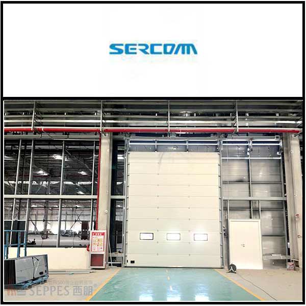 中磊电子安装西朗品牌快速门