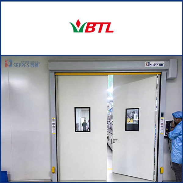 芜湖伯特利汽车安装西朗品牌快速门