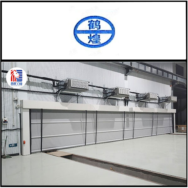 河北鹤煌网业股份安装西朗堆积快速门