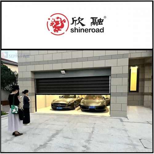 上海欣融实业发展别墅安装涡轮车库门