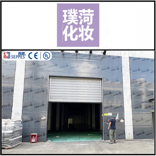 璞菏化妆品复购西朗品牌硬质快速门