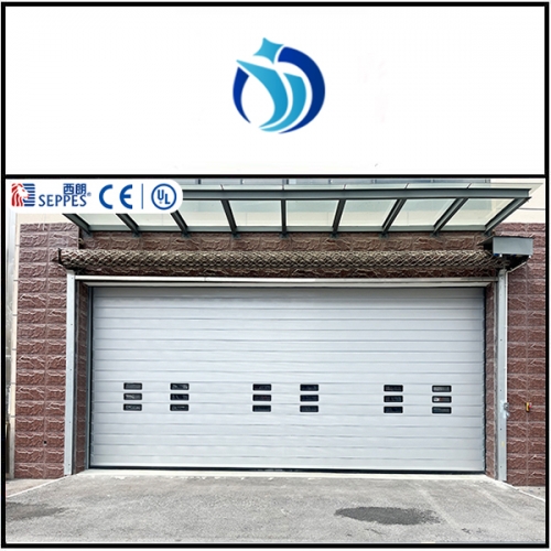 六和轻合金安装西朗品牌硬质快速门