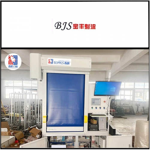浙江德清宝丰射流系统安装西朗品牌快速门