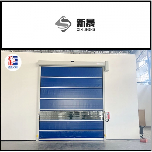 安徽晟新精密机械安装西朗品牌快速门