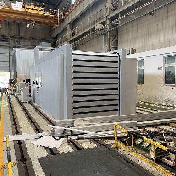 武汉国企机床项目安装的S型硬质快速门