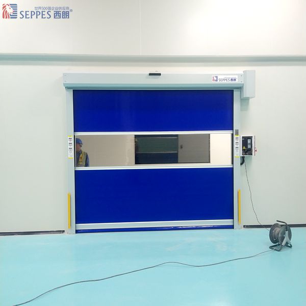 可川电子安装西朗品牌工业快速门