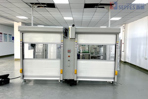 苏州汇纬自动化设备安装西朗品牌快速门