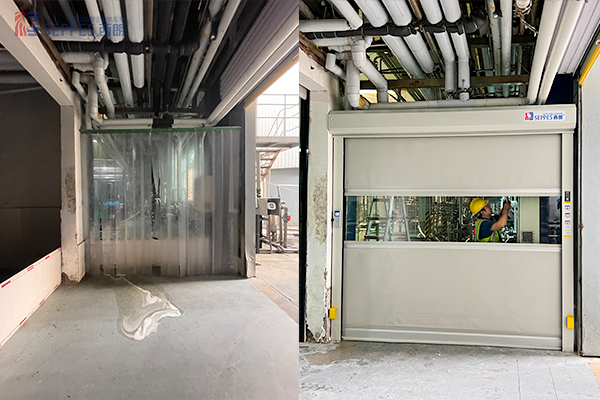 联合酿造(亳州)啤酒安装西朗品牌快速门 联合酿造(亳州)啤酒安装西朗品牌快速门