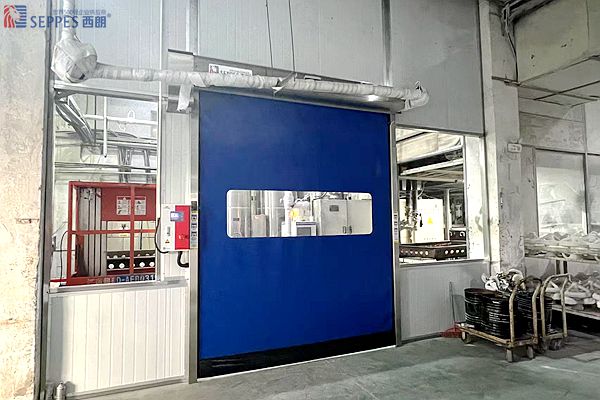 苏州飞尔威精密器械安装西朗品牌快速门