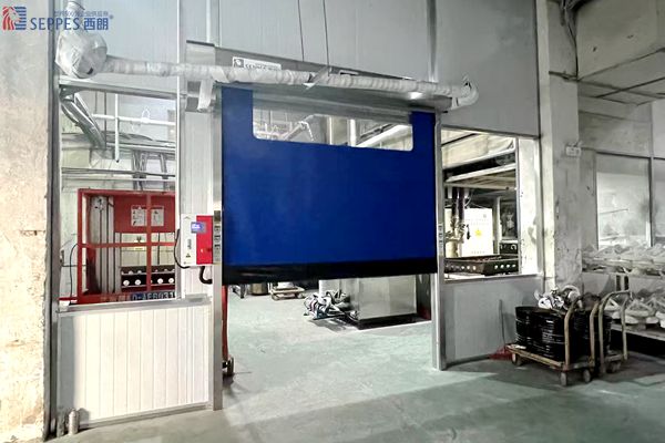 苏州飞尔威精密器械安装西朗品牌快速门