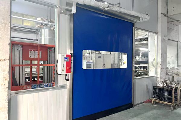 苏州飞尔威精密器械安装西朗品牌快速门