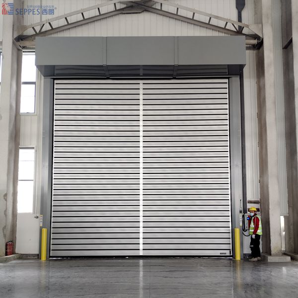 华腾工业技术安装西朗硬质快速门