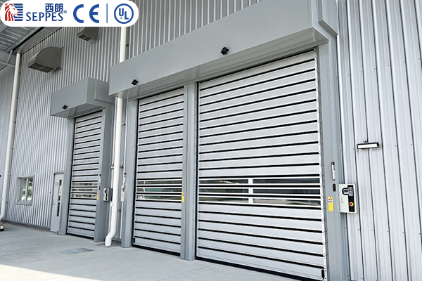 日本松下马达复购西朗品牌硬质快速门