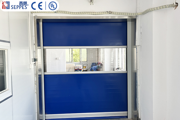 苏州市好膳乐食品安装西朗品牌快速门