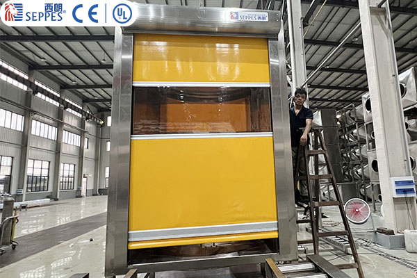 清洗设备不锈钢快速门