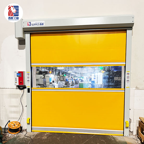 重庆顺多利机车安装西朗品牌快速门