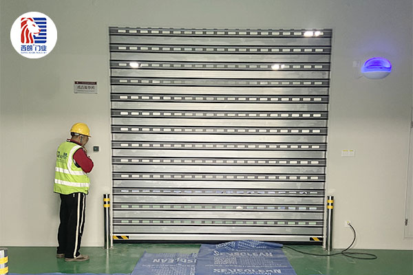 苏州市李良济健康产业安装西朗品牌工防快速门 苏州市李良济健康产业安装西朗品牌工防快速门