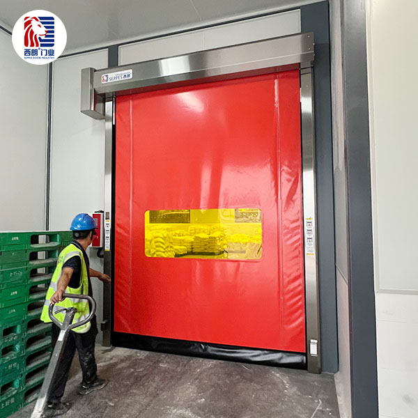 西朗品牌拉链快速门