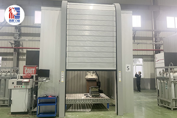 设备间U型轨道硬质快速门 设备间U型轨道硬质快速门