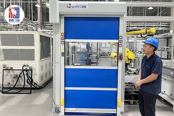 触屏可视控制系统快速门