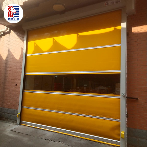 上海威铭食品安装西朗品牌快速门