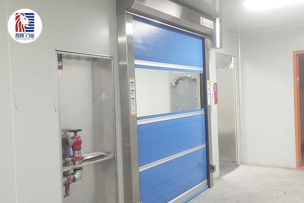 国药集团威奇达药业安装西朗品牌快速门 国药集团威奇达药业安装西朗品牌快速门