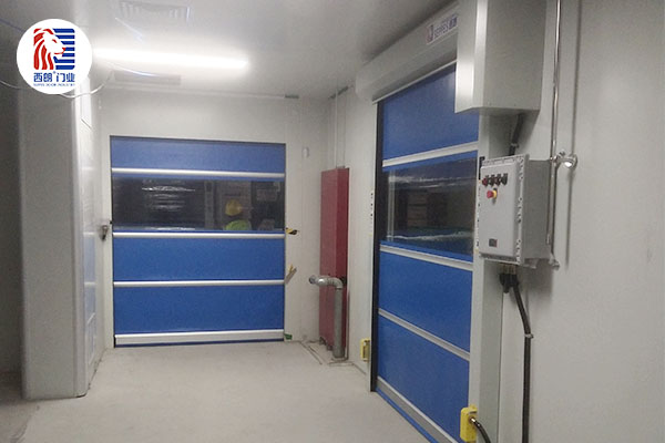 国药集团威奇达药业安装西朗品牌快速门 国药集团威奇达药业安装西朗品牌快速门