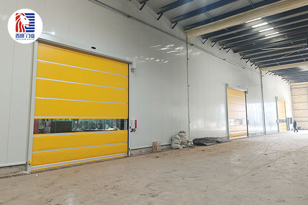 邯郸市禾下土种业安装西朗品牌快速门