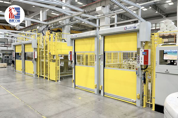 机械加工车间PVC快速门