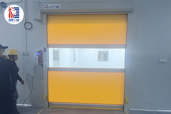 上海良友海狮油脂实业安装西朗品牌快速门