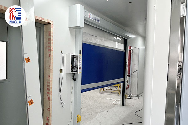 长风药业股份安装西朗品牌洁净快速门