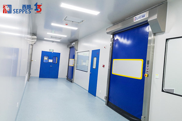 多洁净区域可用拉链快速门